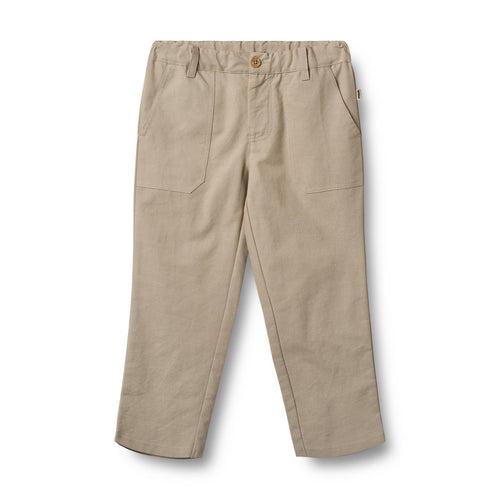 Trousers Egon beige stone