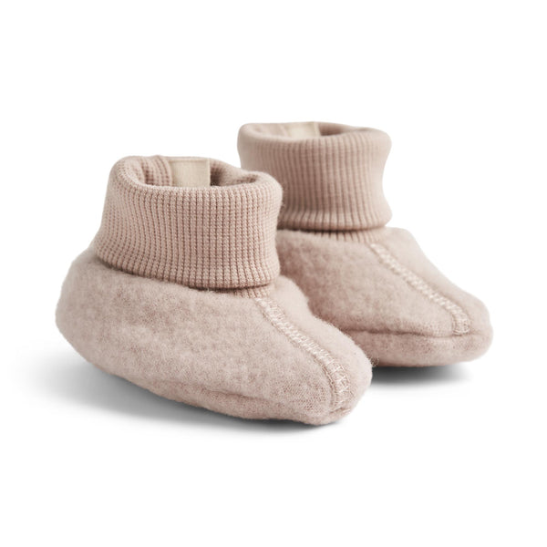 Wool Fleece Booties Lei