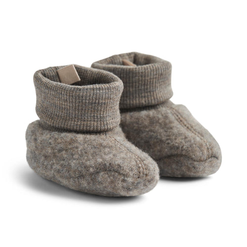 Wool Fleece Booties Lei