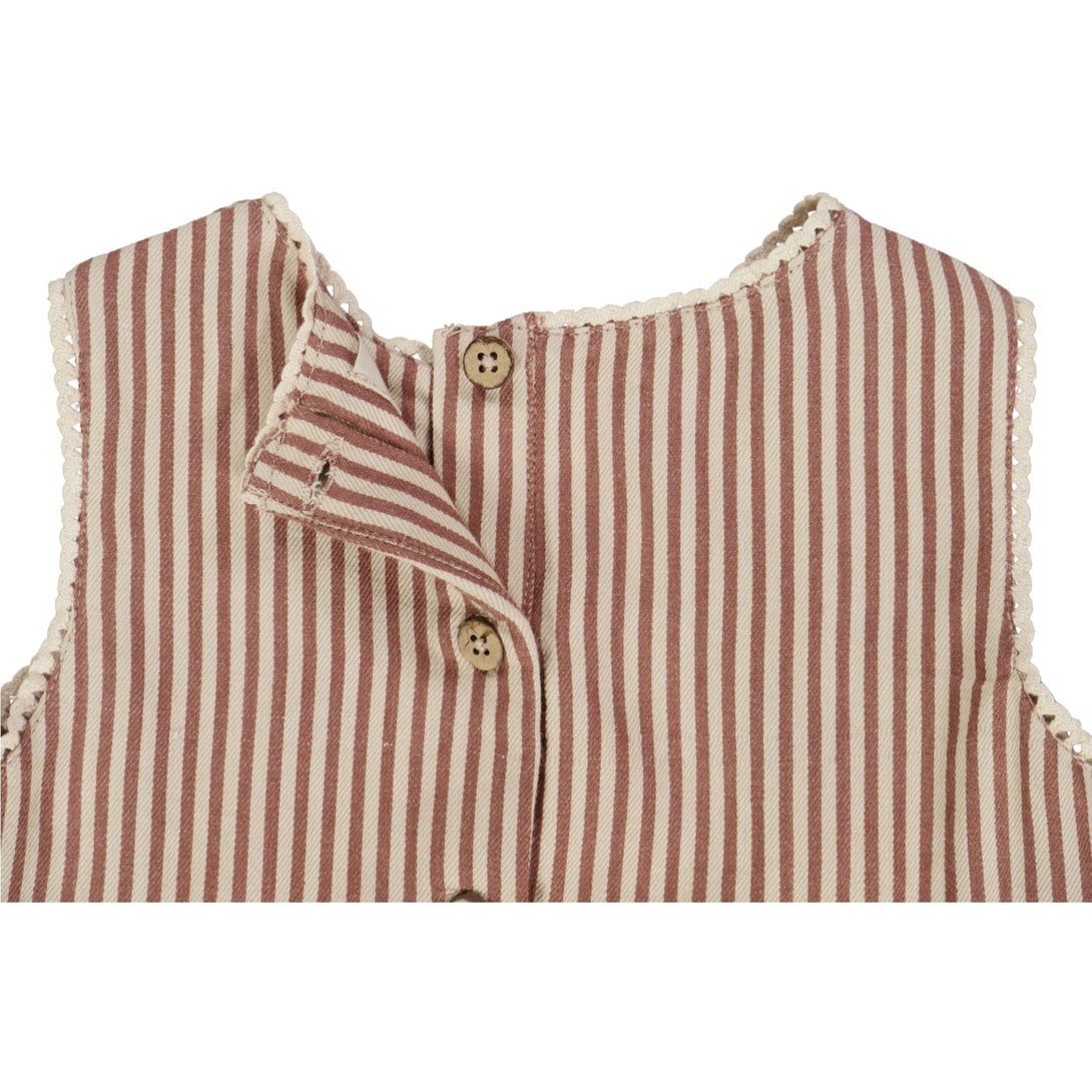 Dress Kirsten Vintage Stripe - Wheat Kids Clothing